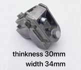 Die Cast window Aluminium Profile Corner Joint 13.5mm Thinkness 27.8mm Width