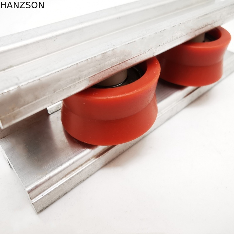 Aluminum Sliding Window Roller with 50-100 Kg Weight Capacity 1-4 mm Thickness and Rolling Smoothly for Modern Doors