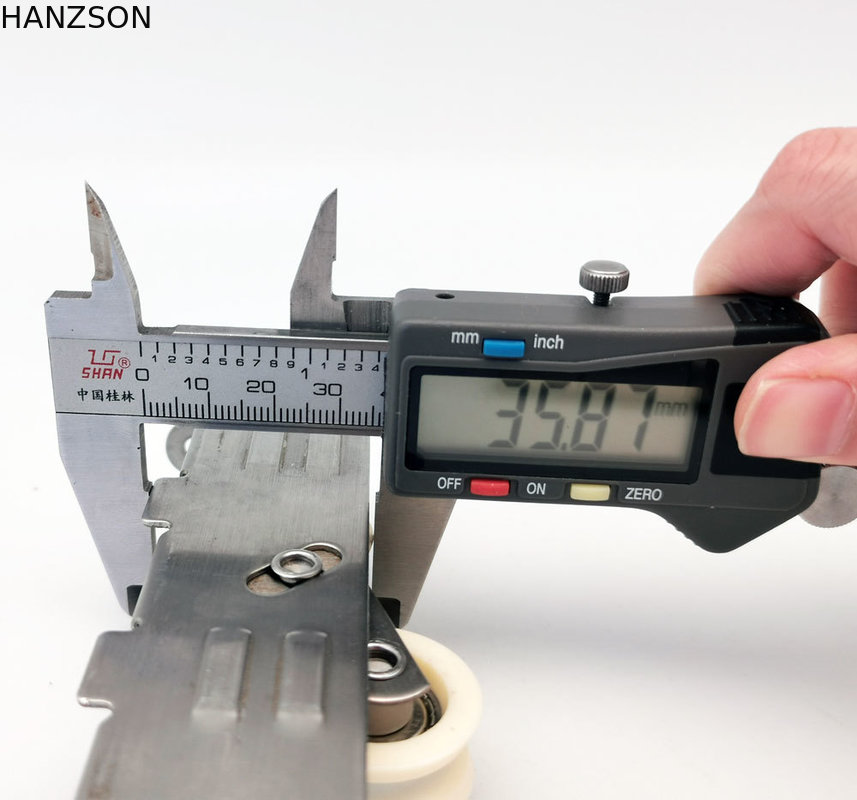 Heavy Duty Stainless Steel Sliding Window Roller with Modern Design and 2 Years Warranty for Customizable Size Applications