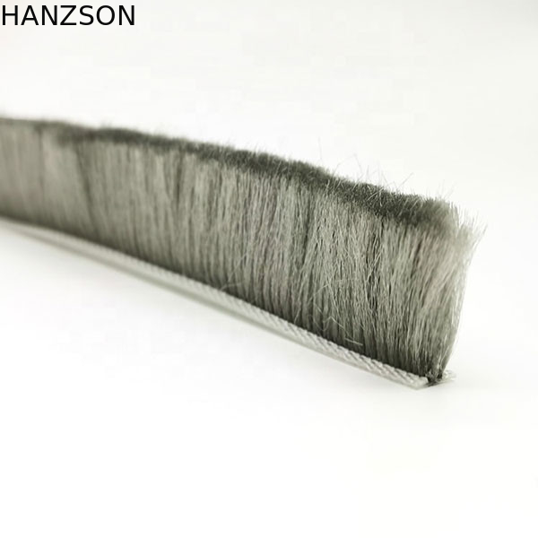 Vinil Depo Pencere ve Kapı Hava Şeridi Yün Yığın 6 × 18mm Ses Geçirmez