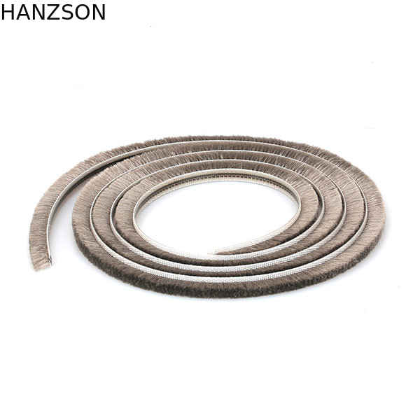 Vinil Depo Pencere ve Kapı Hava Şeridi Yün Yığın 6 × 18mm Ses Geçirmez