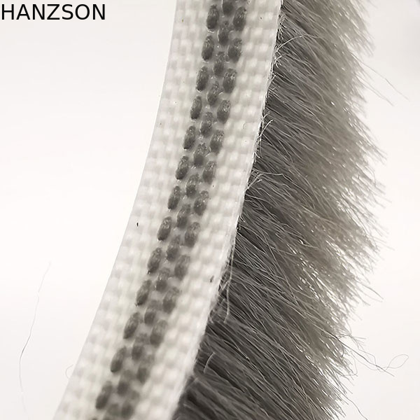 Vinil Depo Pencere ve Kapı Hava Şeridi Yün Yığın 6 × 18mm Ses Geçirmez