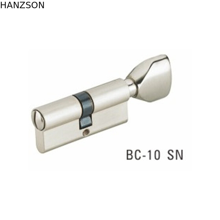 Dayanıklı Euro Profil Kapı Kilit Silindiri, Banyo Kilit Silindiri 33.3 × 17.3 × 10.3mm Boyut