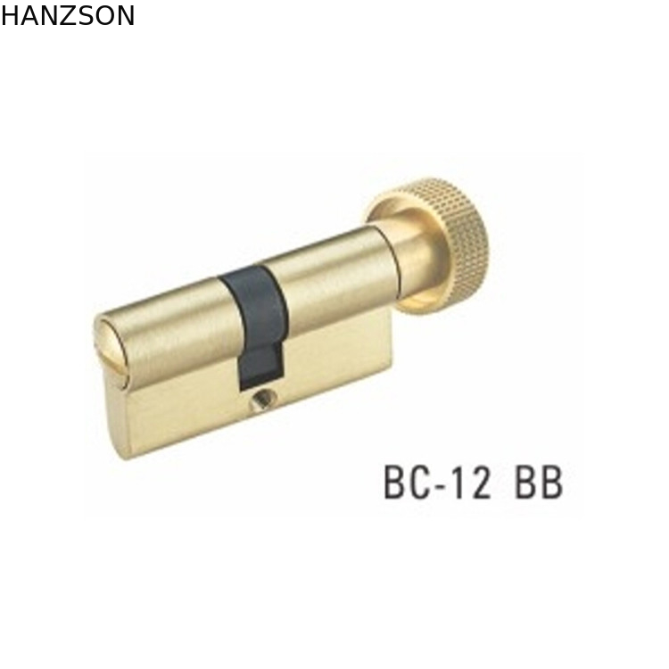 Dayanıklı Euro Profil Kapı Kilit Silindiri, Banyo Kilit Silindiri 33.3 × 17.3 × 10.3mm Boyut