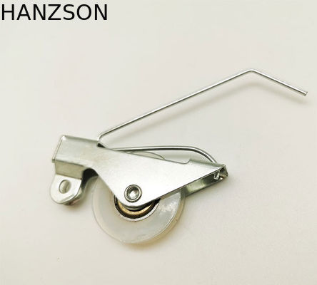 Plastik Kapaklı Alüminyum Kayar Kapı Silindirleri 1.2mm Demir Sac Malzeme OEM