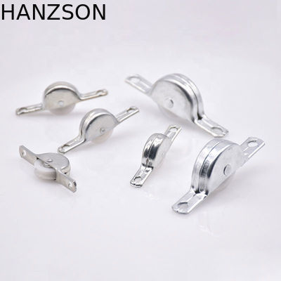 Plastik PP Tekerlekli Ağır Hizmet Tipi Sürgülü Pencere Silindiri Hanzson OEM ISO9001