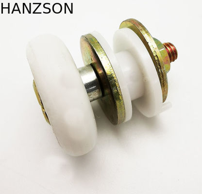 Duşakabin ISO9001 2000 Sertifikası için Pirinç Naylon Kapı Silindirleri OEM